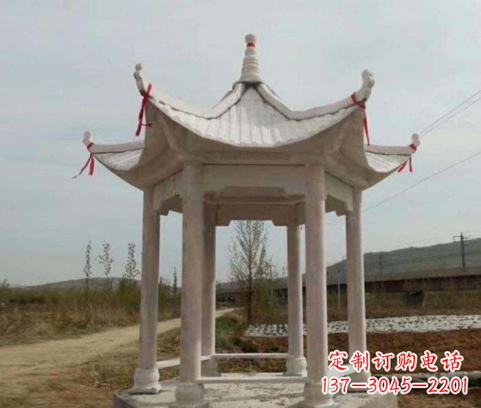 商丘凉亭雕塑定制--领雕塑