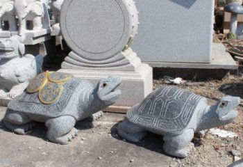 商丘质朴弥足细节的乌龟雕塑