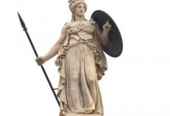商丘艺术定制——汉白玉希腊女神雅典娜雕塑