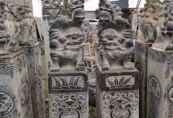 商丘中领雕塑——历久弥新的拴马桩雕塑