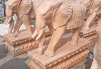 商丘中领雕塑：大象雕塑吉祥如意
