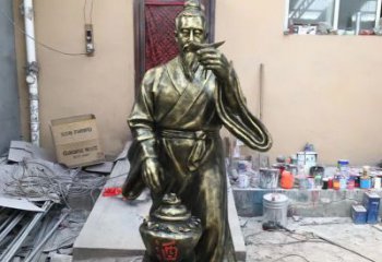 商丘传承酒文化，杜康雕塑流传永恒