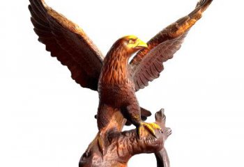 商丘中领雕塑推出的老鹰展翅铜雕绝对是一件可以…