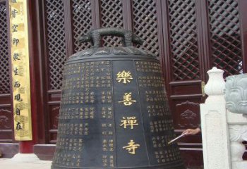 商丘精致优雅的乐善禅寺铜钟