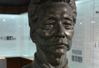 商丘鲁迅名人铜雕雕塑—传承文化，永久纪念