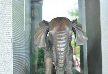 商丘艺术象征——门口镇宅大象铜雕