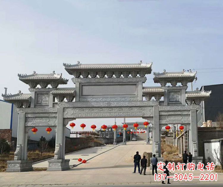 商丘牌楼牌楼石雕