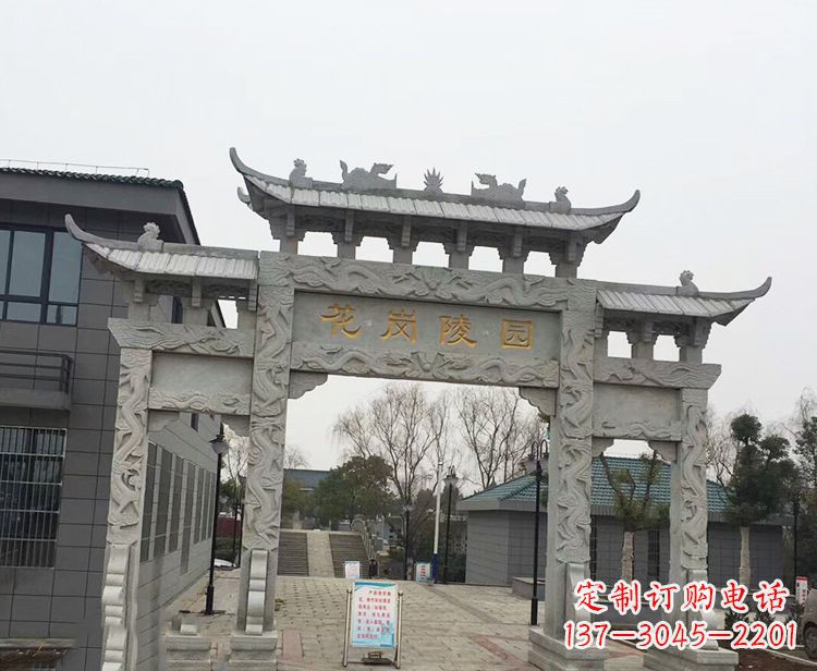 商丘精美牌楼石雕,精致雕琢精美臻品