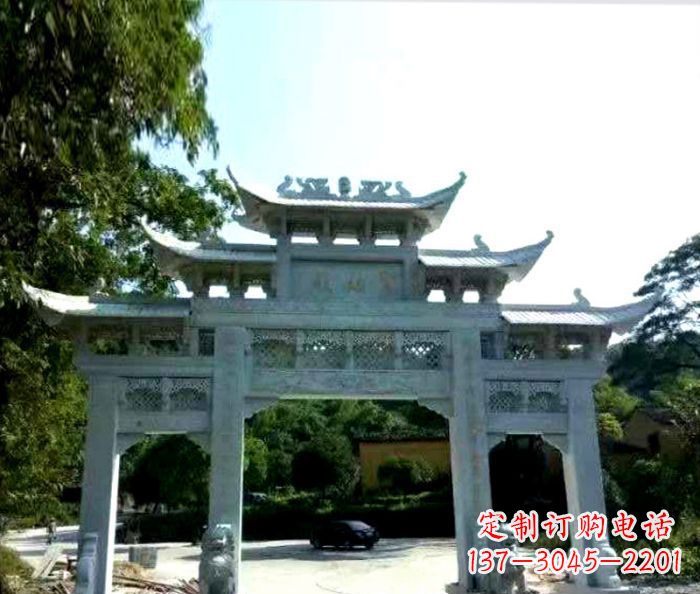 商丘三门大理石牌坊