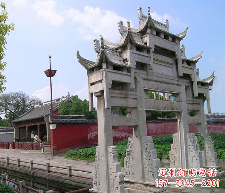 商丘专业大型牌坊石雕制作