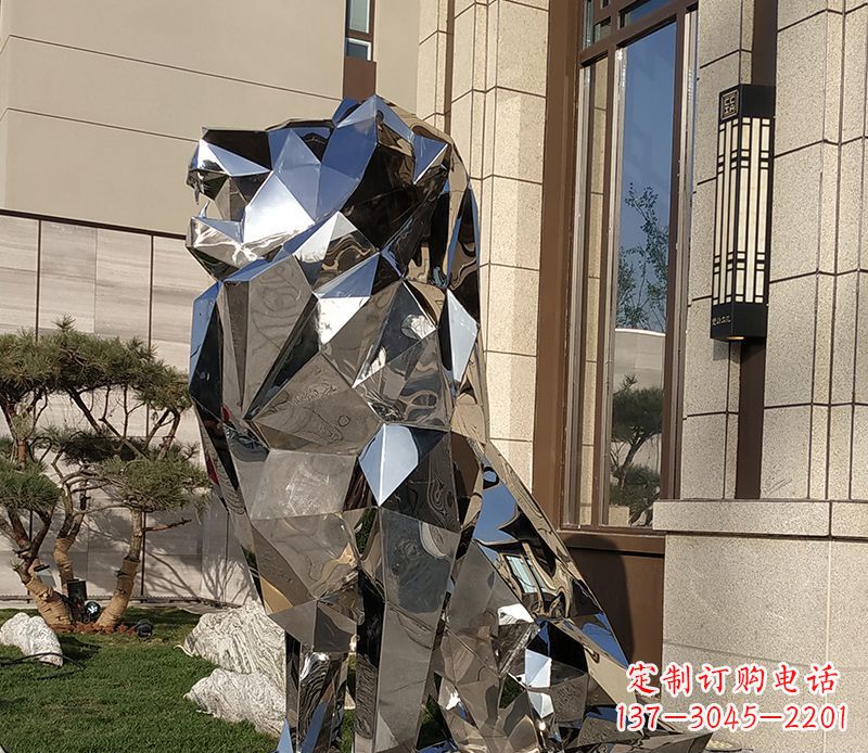 商丘历史荣耀:狮子雕塑门口摆件