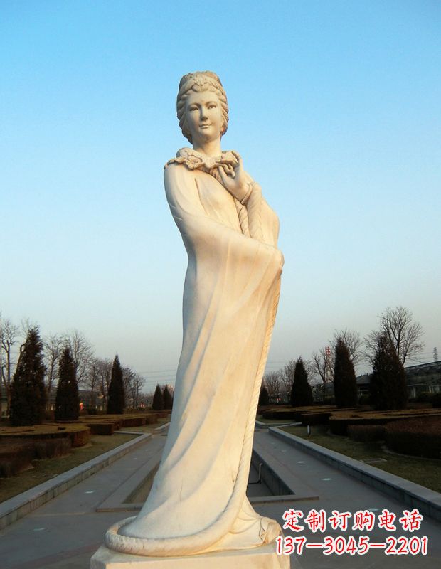 商丘传统美女雕像——月梅花寿阳公主