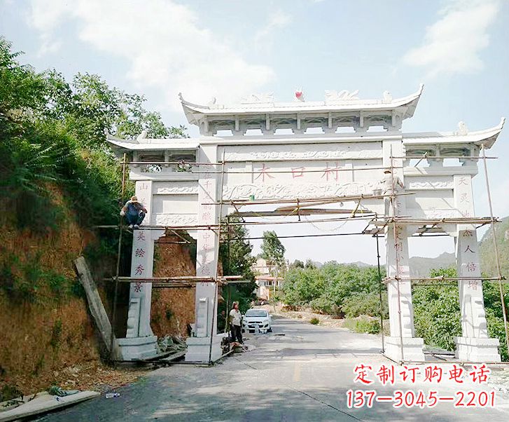 商丘石雕牌坊 牌楼锻