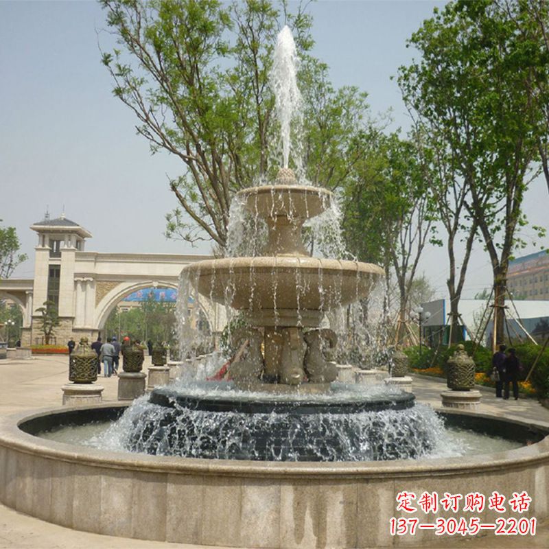 商丘石雕音乐喷泉