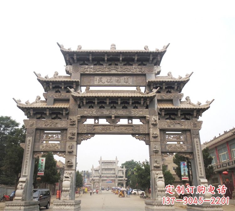 商丘石牌坊 九楼