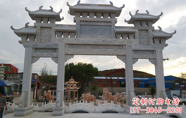 商丘石牌坊雕刻