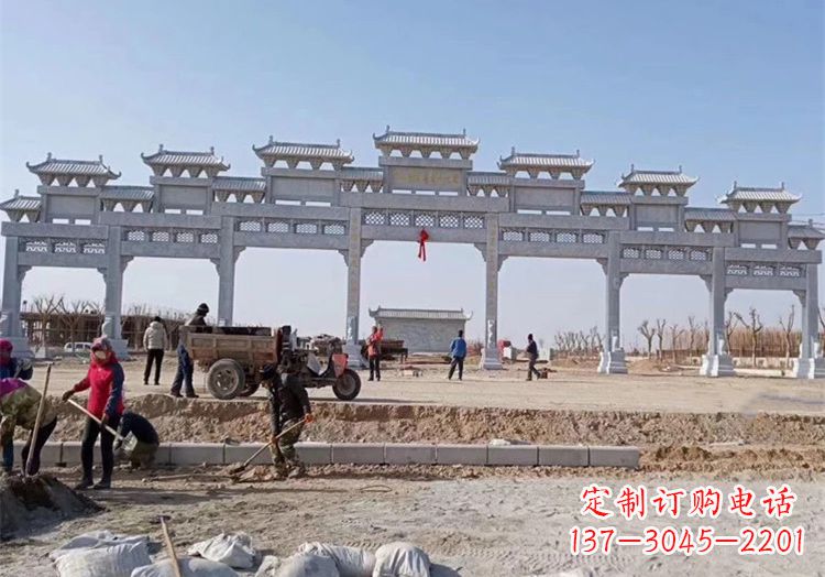 商丘石牌坊九楼