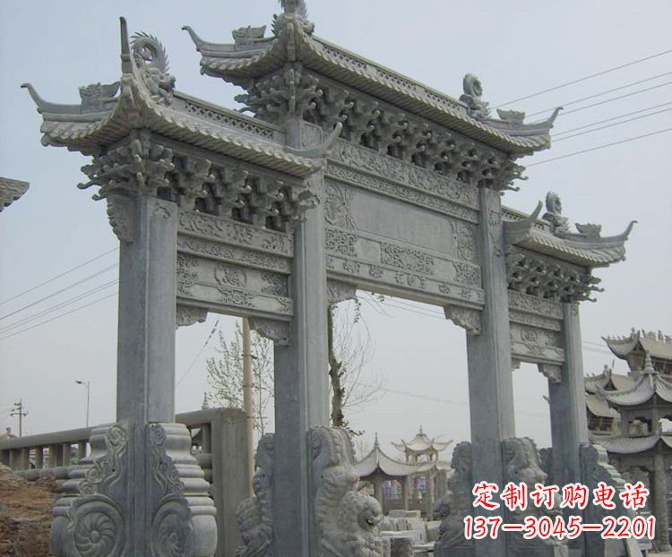 商丘石牌坊与石牌楼