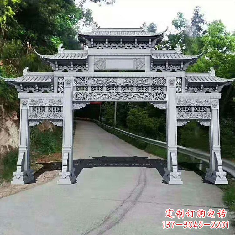 商丘石牌楼青石牌坊