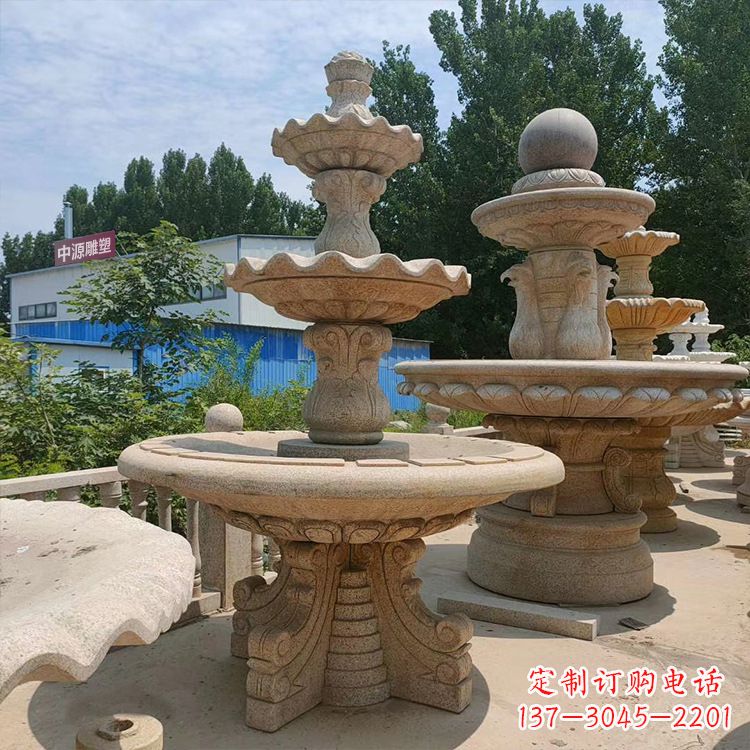 商丘石喷泉 石雕刻