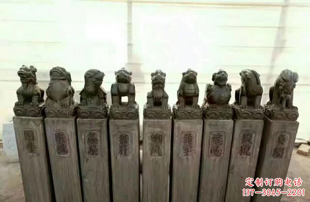 商丘栓马桩石雕