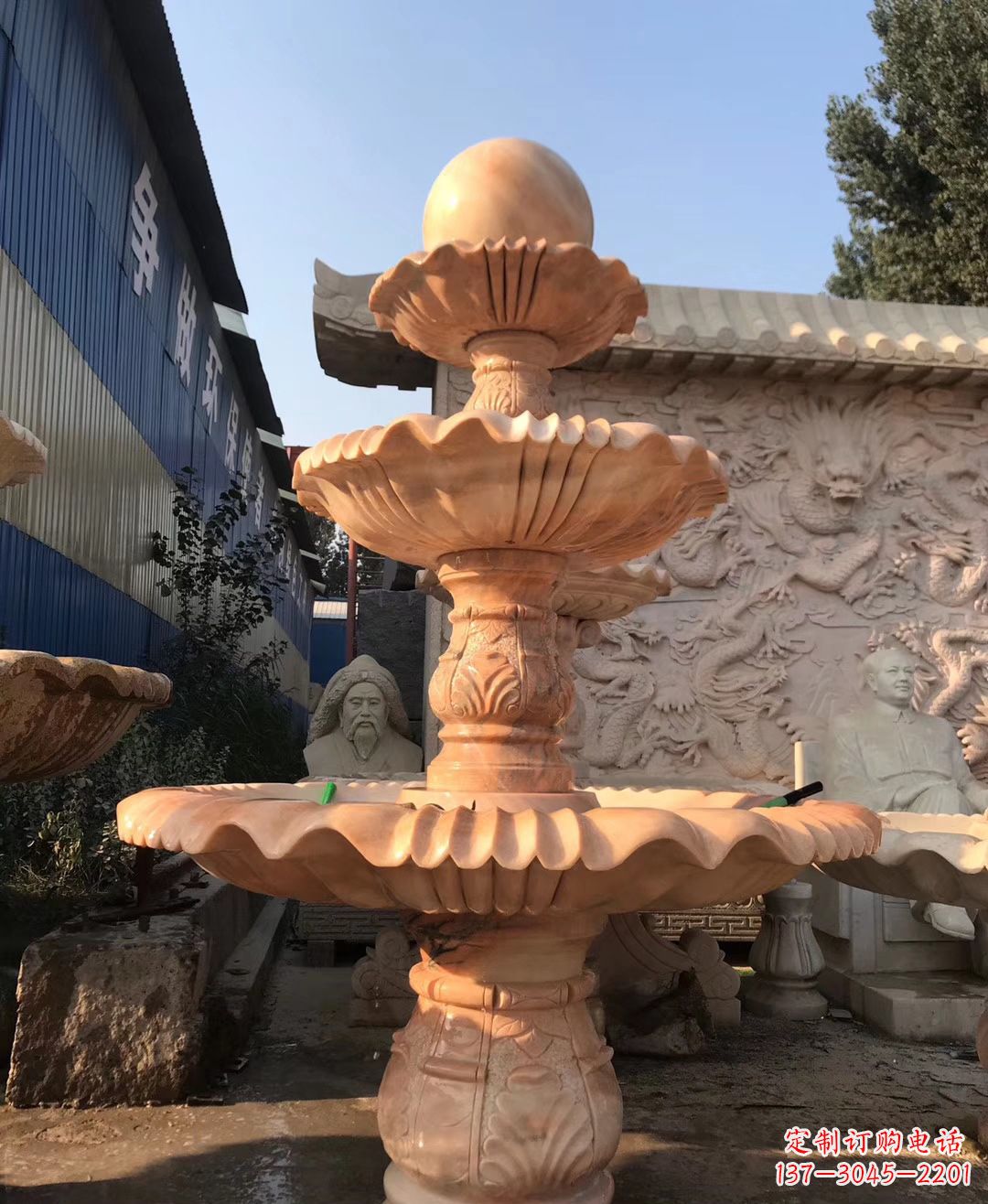 商丘水池风水球