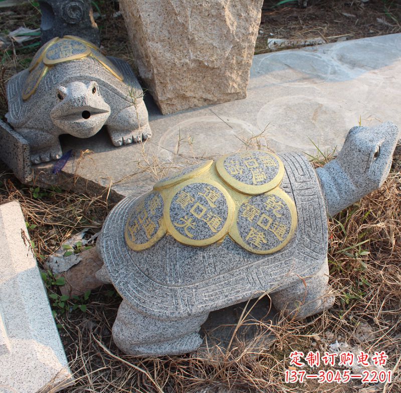 商丘水池乌龟石雕