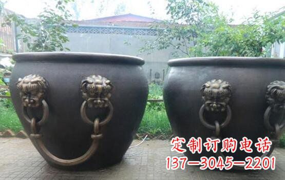 商丘水缸寺庙景观铜雕