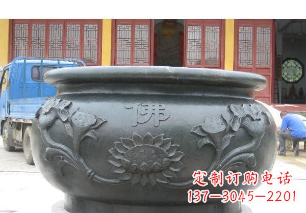 商丘水缸寺庙铜雕 (2)