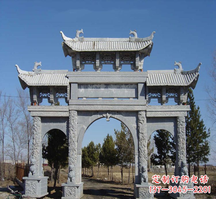 商丘寺庙石牌坊