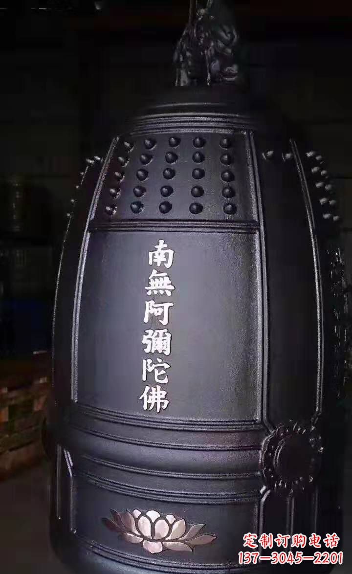 商丘寺庙铜钟雕塑户外景观雕塑