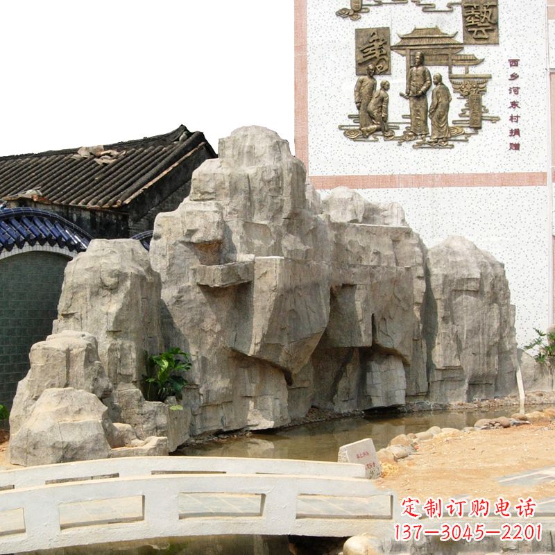 商丘塑石假山雕塑