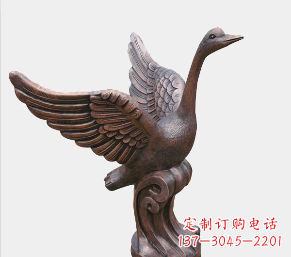 商丘天鹅锻铜雕塑