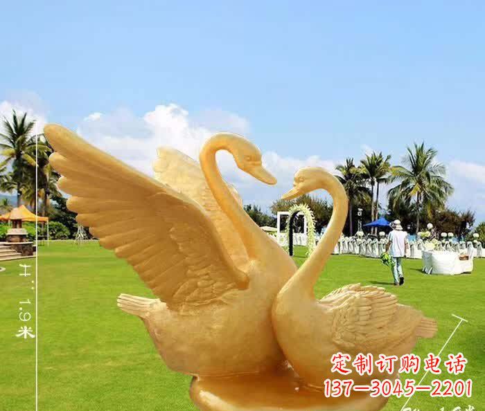 商丘天鹅铜雕