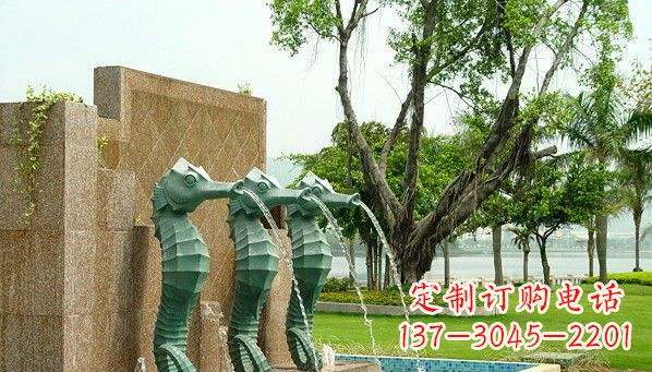 商丘铜雕海马雕塑