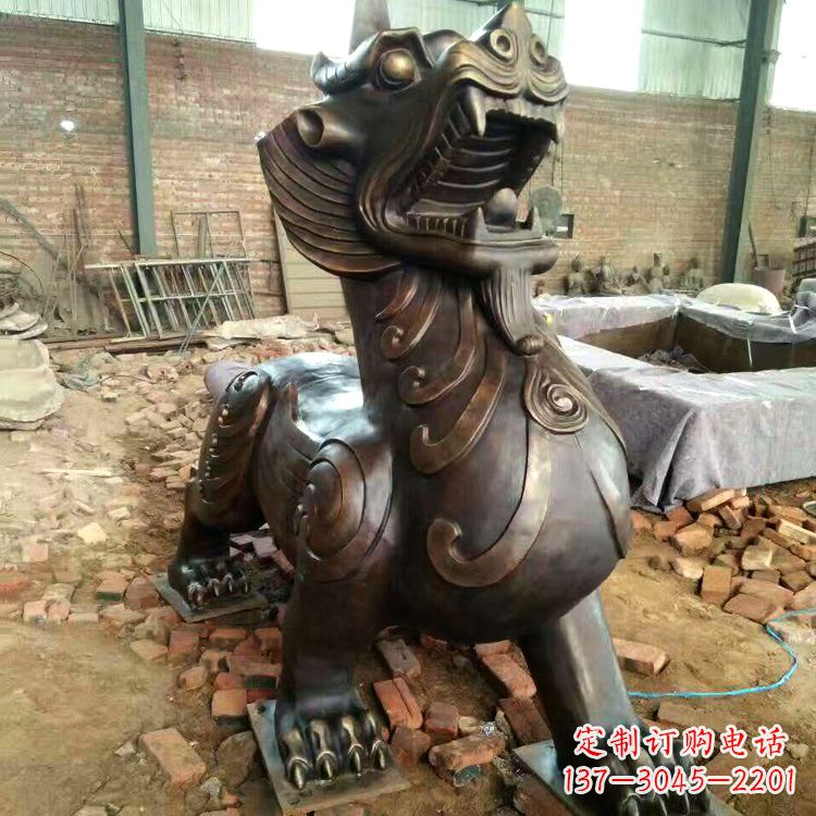 商丘铜雕貔貅镇宅辟邪