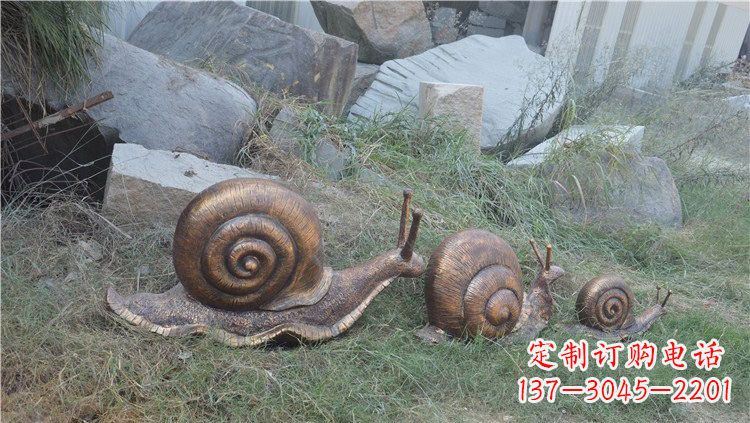 商丘铜雕蜗牛