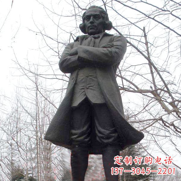 商丘瓦特公园铜雕塑像