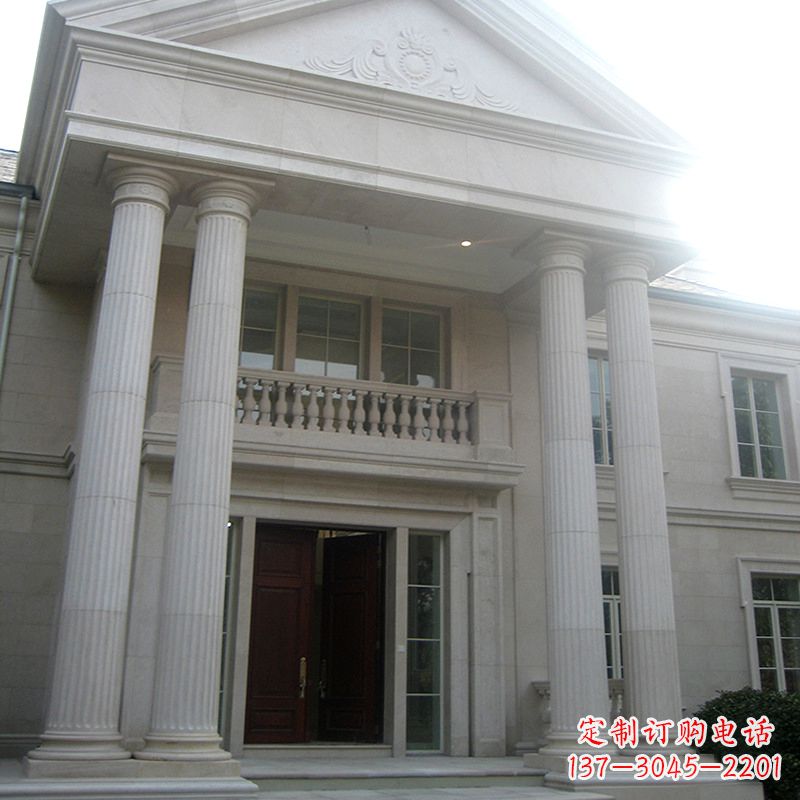 商丘外墙罗马柱石雕