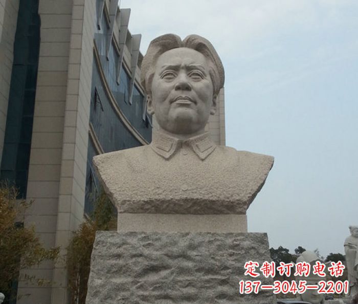 商丘伟人毛泽东胸像石雕