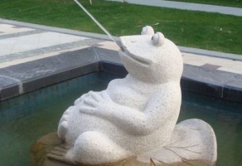 商丘无边界精致艺术——喷水青蛙石雕