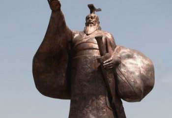 商丘秦始皇铜雕精美塑像，让历史回溯至您身边