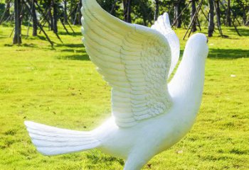 商丘以和平鸽为灵感，用雕塑记录世界和平
