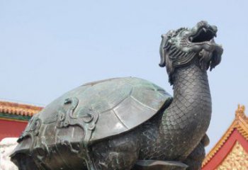 商丘青铜龙雕塑，象征传统文化之美