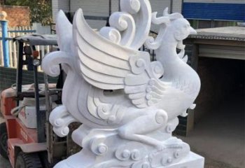 商丘精美朱雀石雕，饱览中国文化之美
