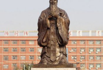 商丘传承孔子雕塑，传播中华文化
