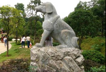 商丘中领雕塑狗公园动物雕塑摆件