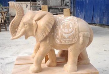 商丘完美精准的大象雕塑