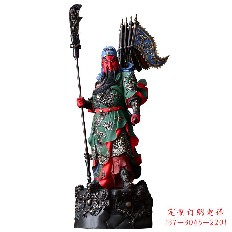 商丘武财神关二爷雕塑