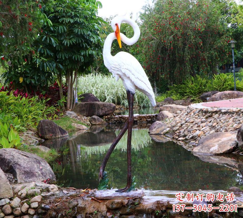 商丘仙鹤雕塑摆件
